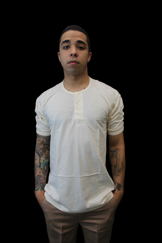 Beige Camisa De Chino - Short Sleeve