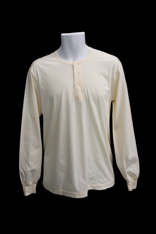 Beige Camisa De Chino - Long Sleeve