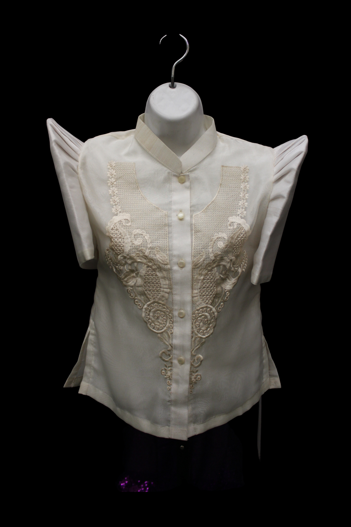 Beige Mestiza Barong Blouse