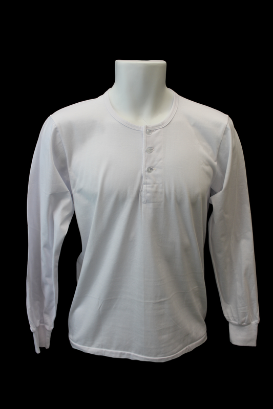 White Camisa De Chino - Long Sleeve
