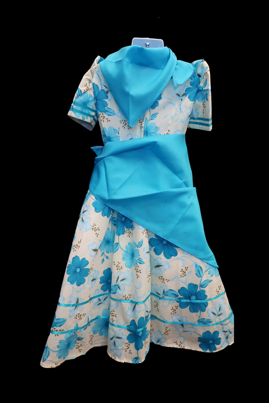 Girl's Floral Petticoat Dress