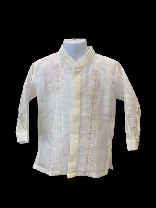 Kid's Jusilyn Barong - Mandarin Collar (*Assorted Design)