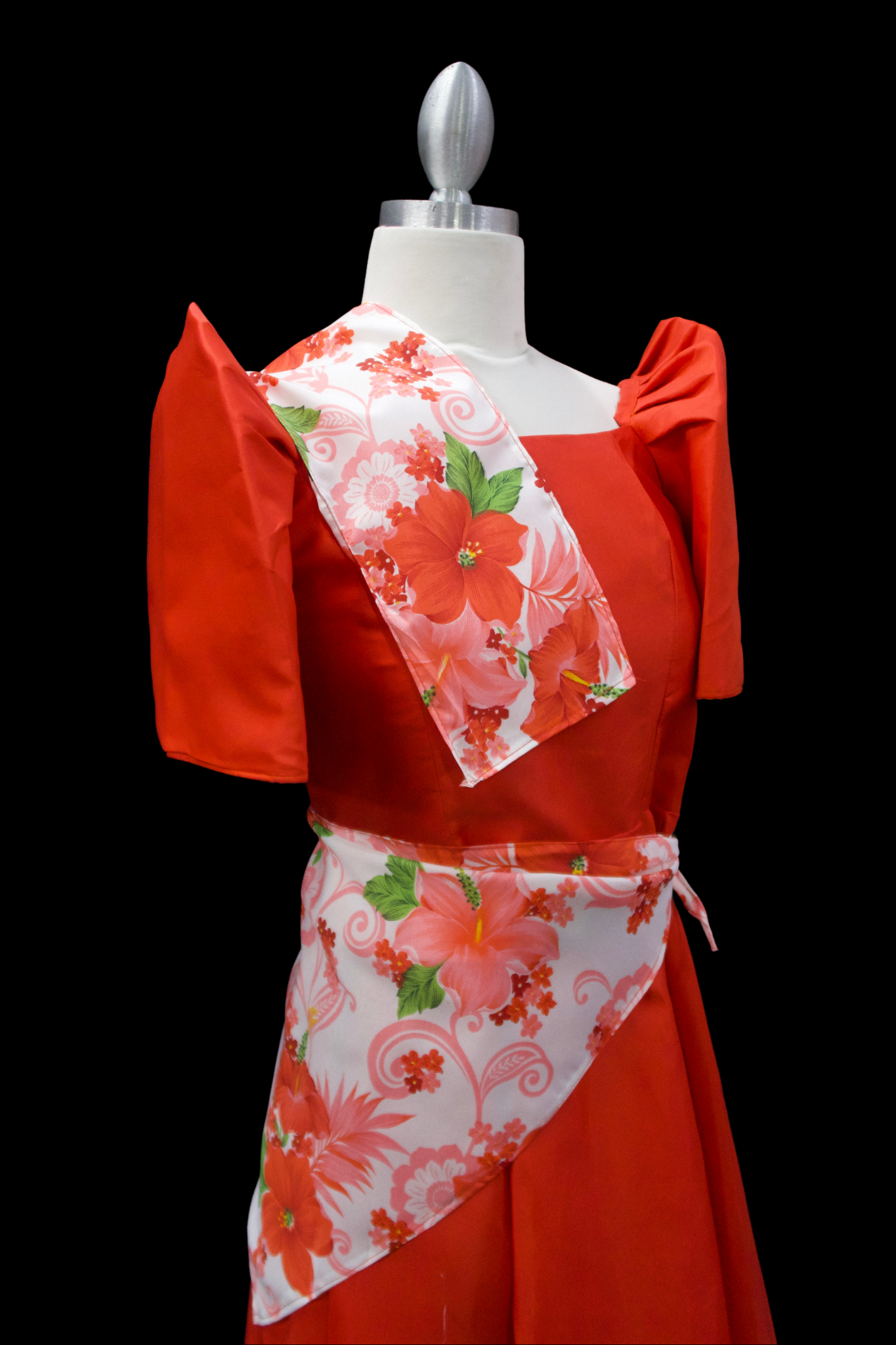 Women's Balintawak Geena Dress- Red Floral