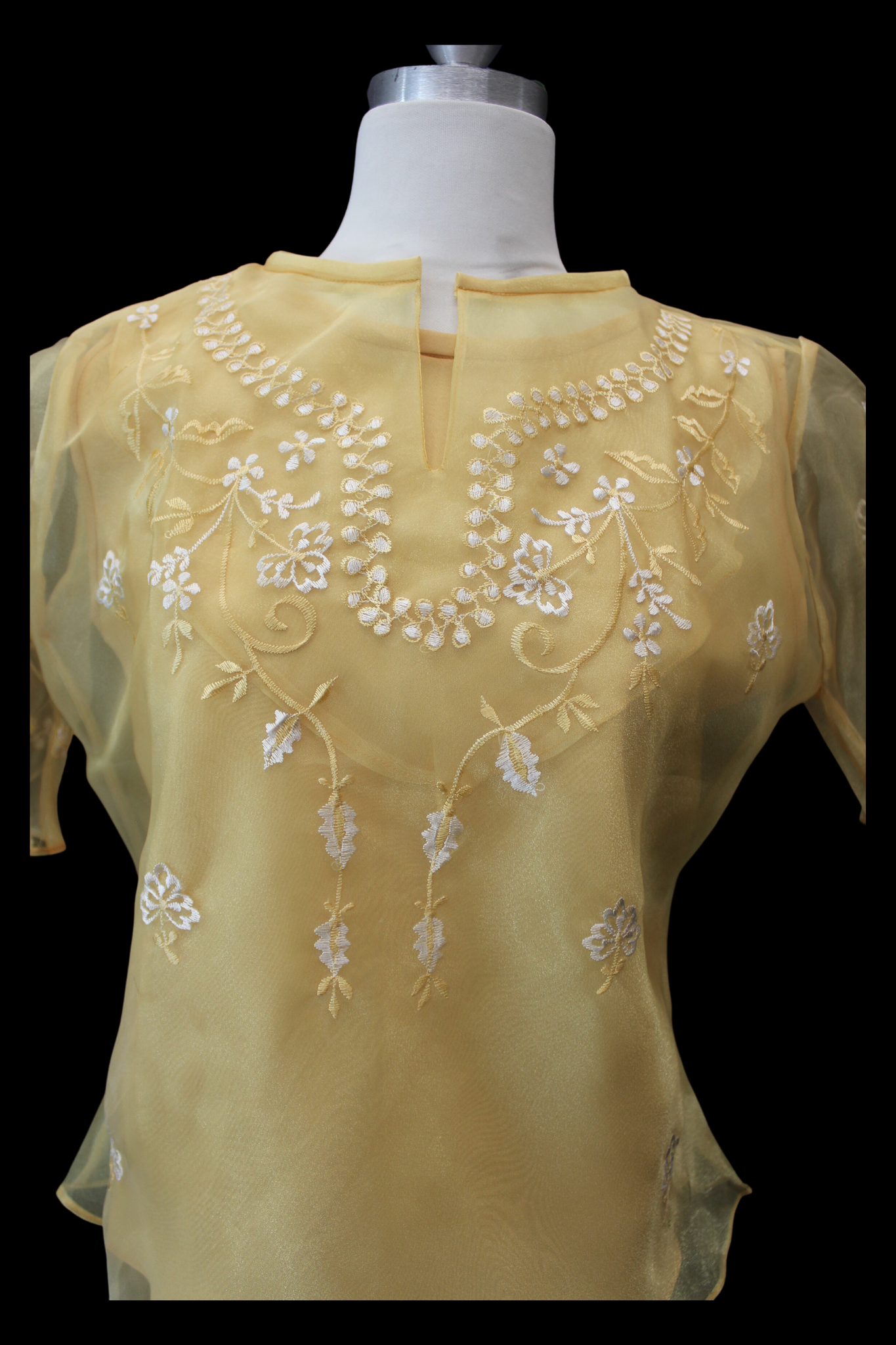 Kimona w/ Camisole - Gold