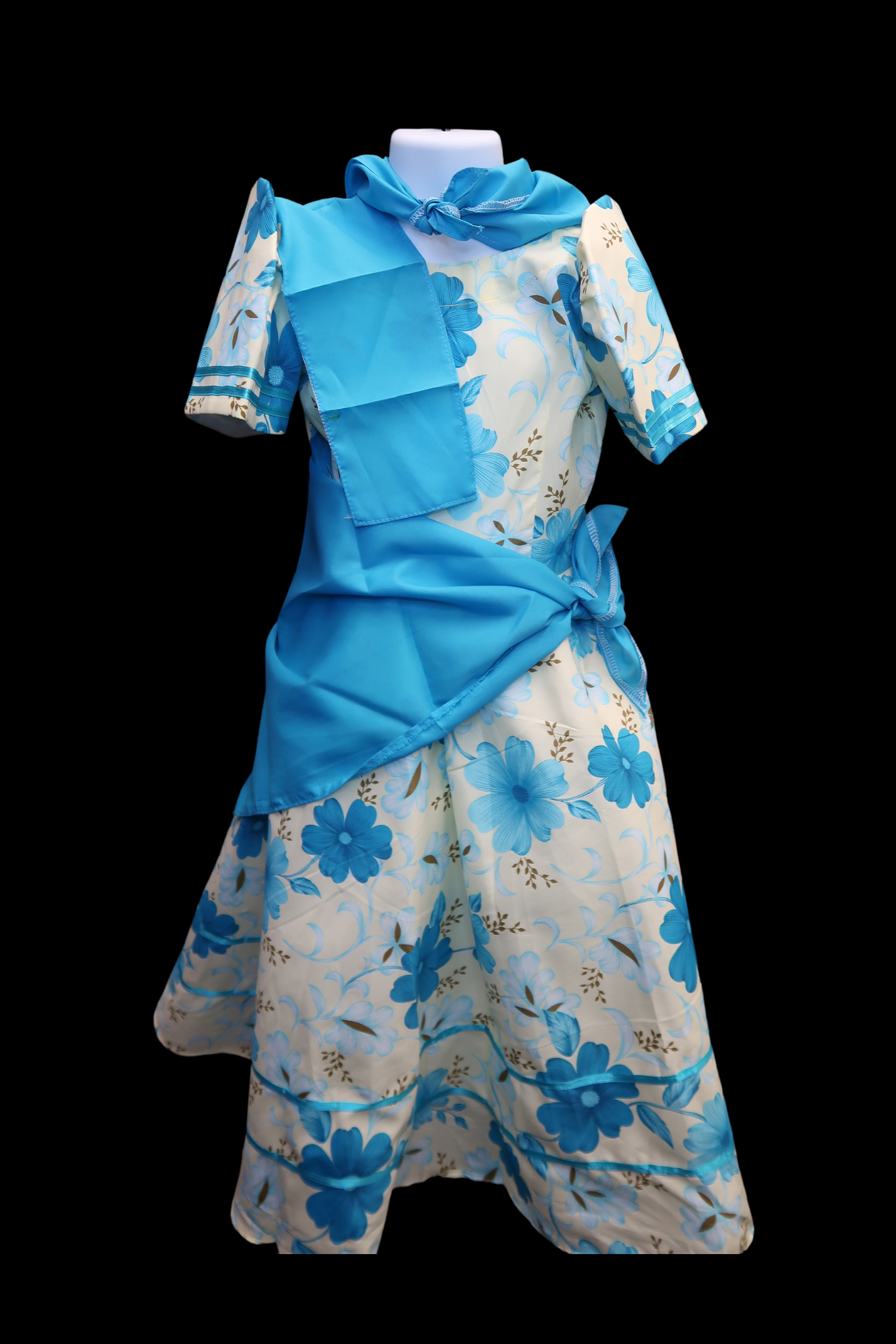 Girl's Floral Petticoat Dress