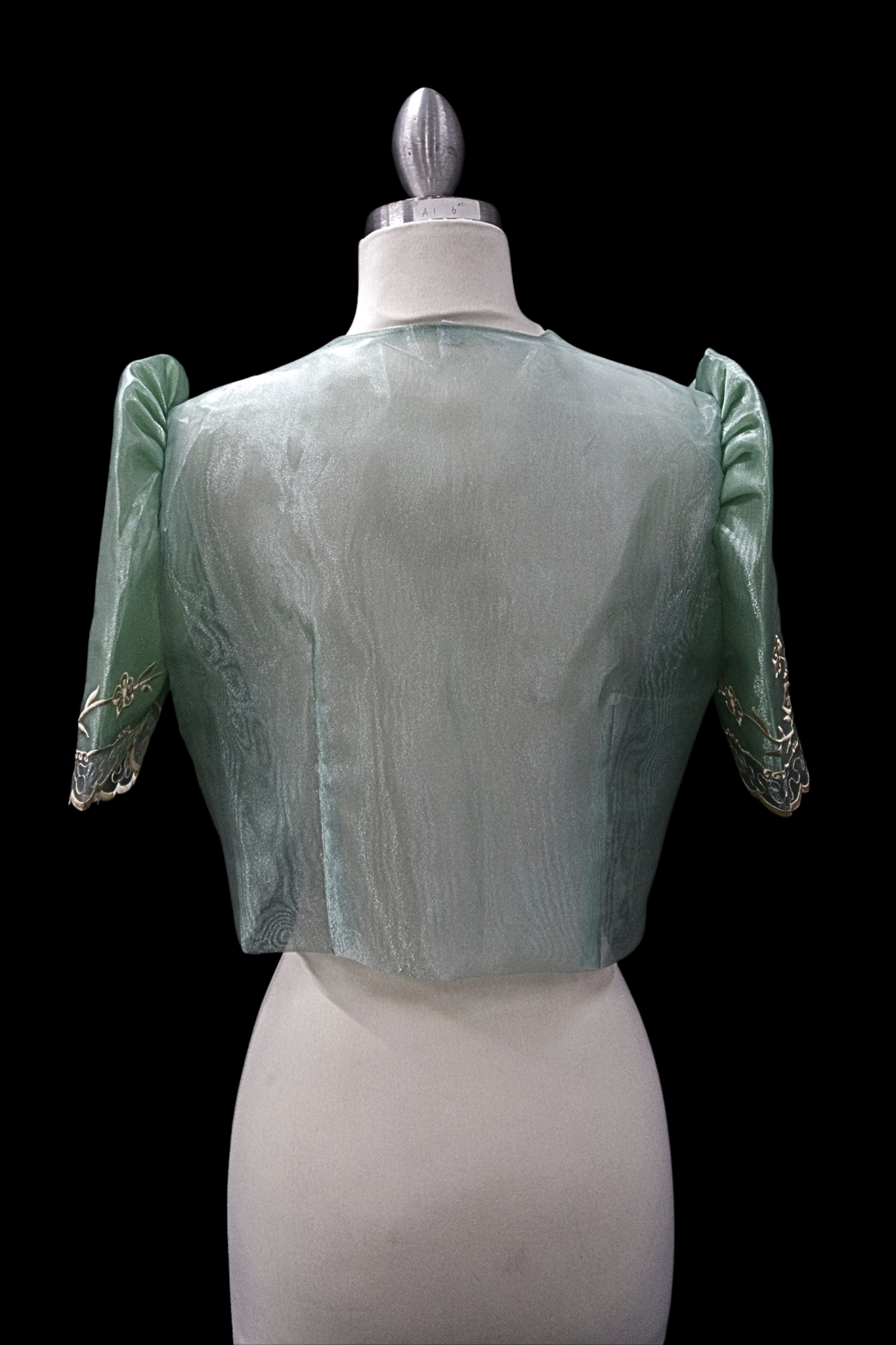 Crop Lace Bolero - Sage Green