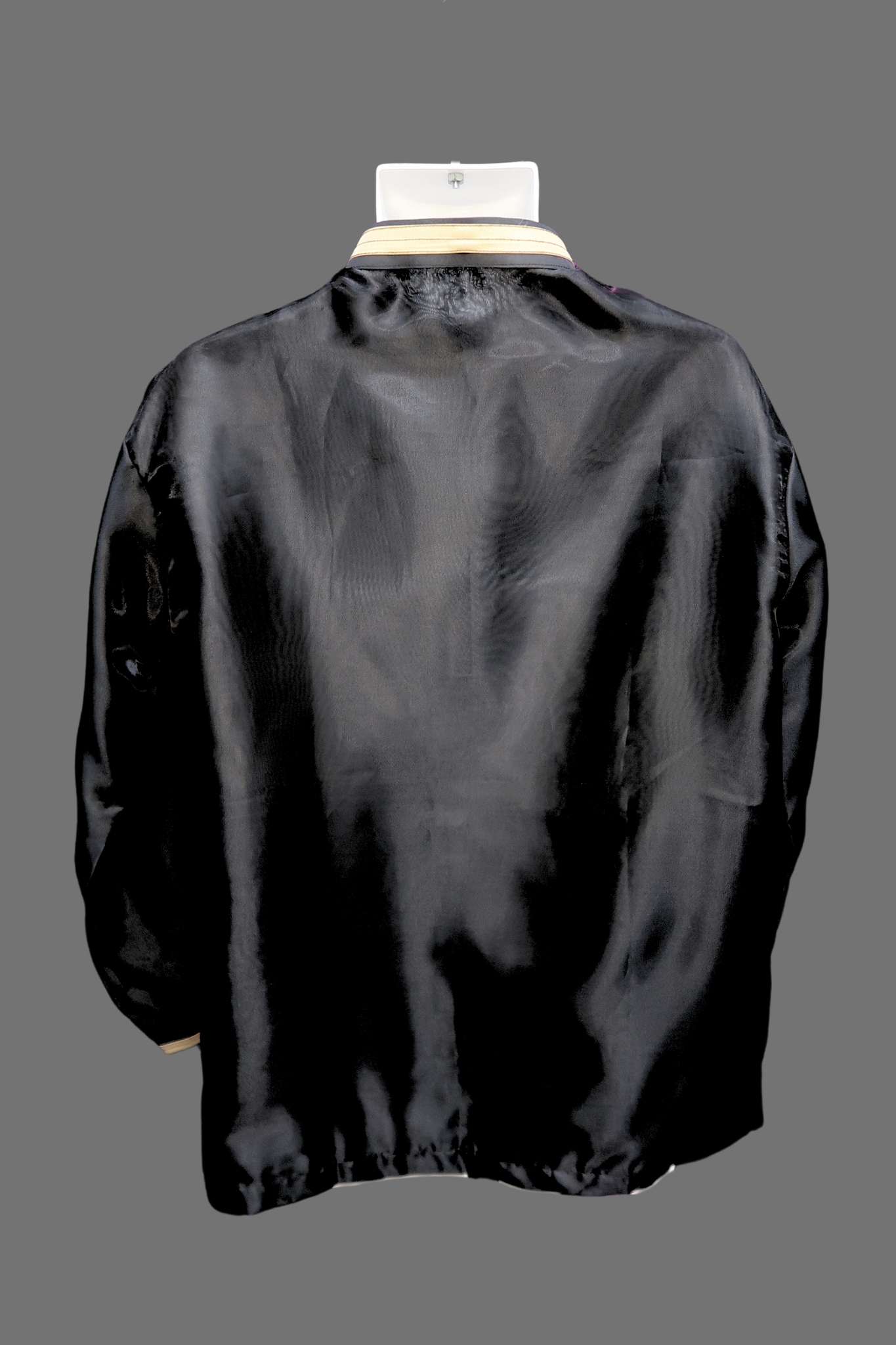 Black & Mocha Organza Barong