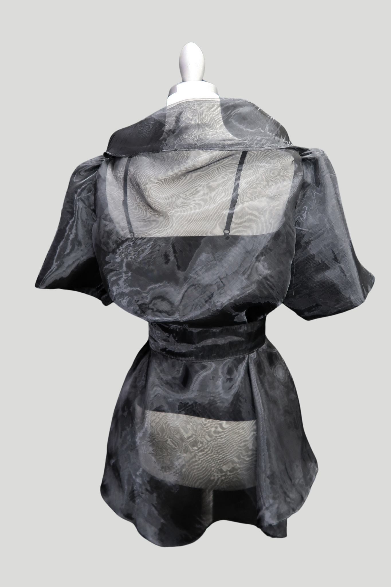 Black Mestiza Wrap Blouse