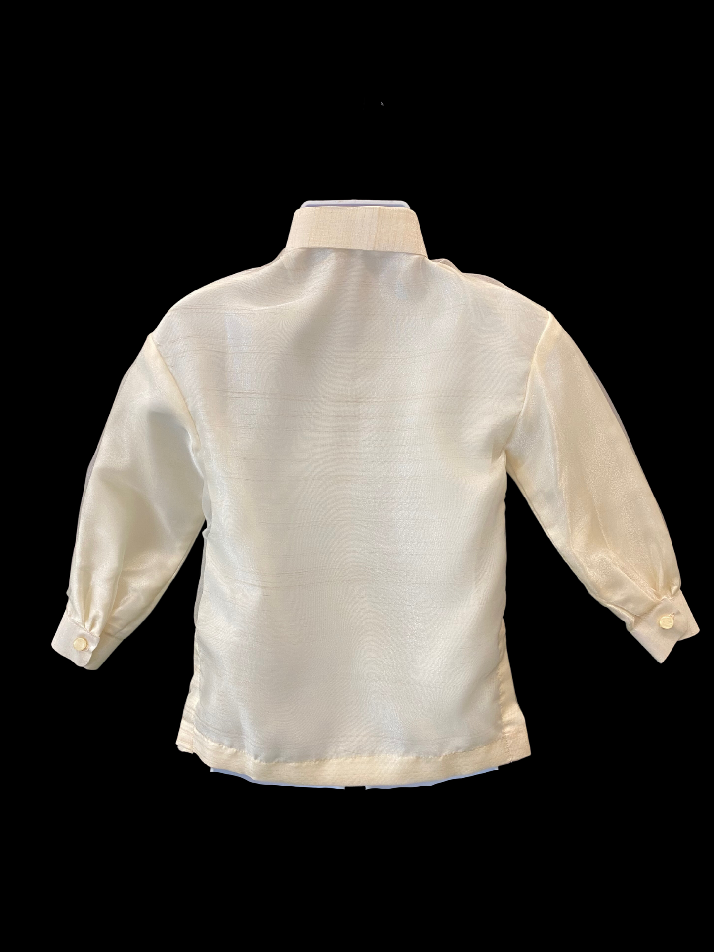 Kid's Pina Organza Barong - 04