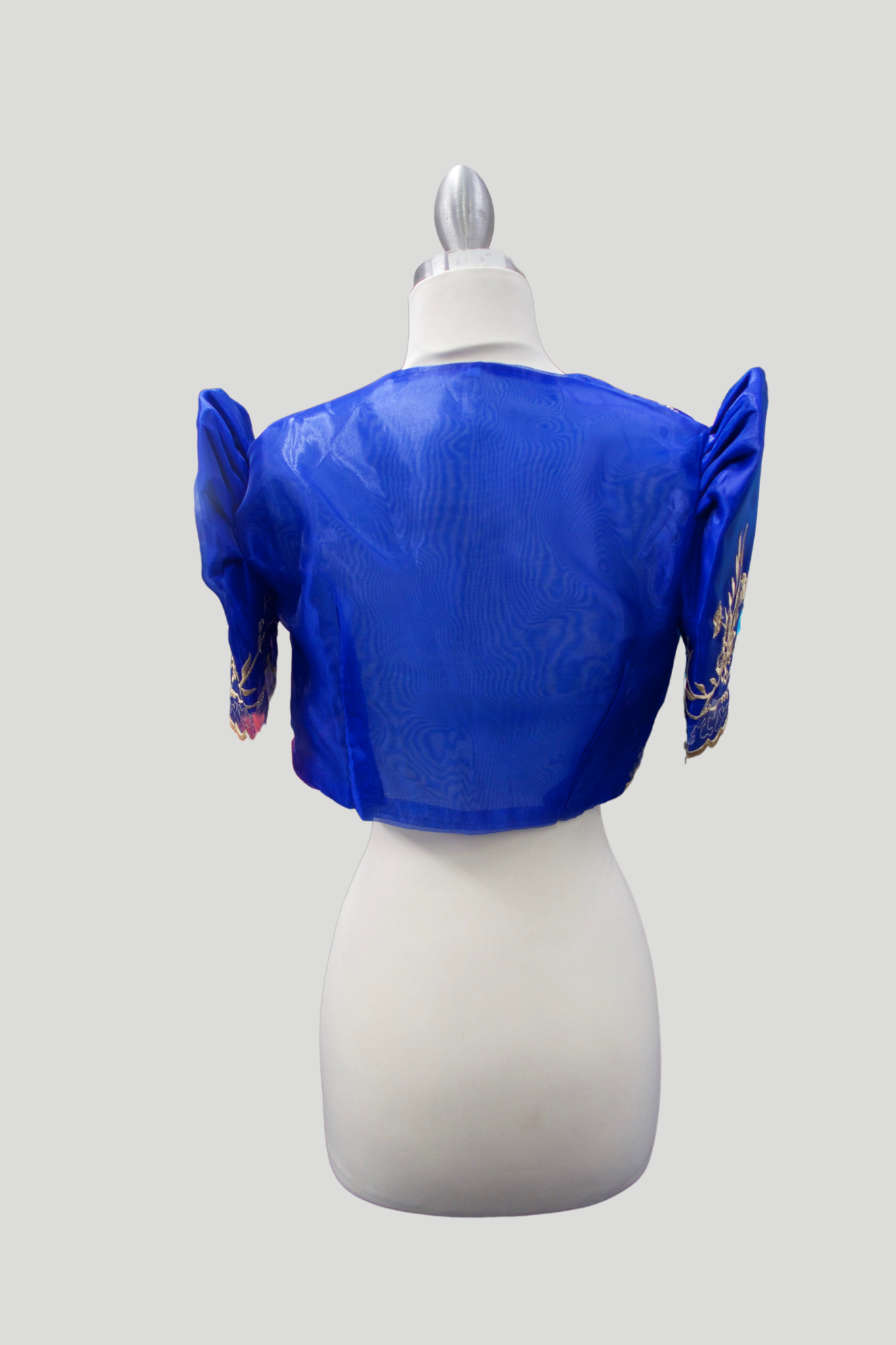 Crop Lace Bolero - Royal Blue