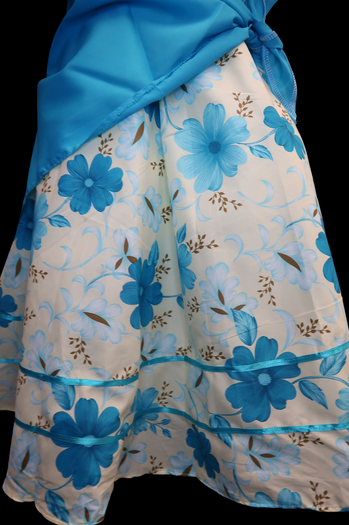 Girl's Floral Petticoat Dress