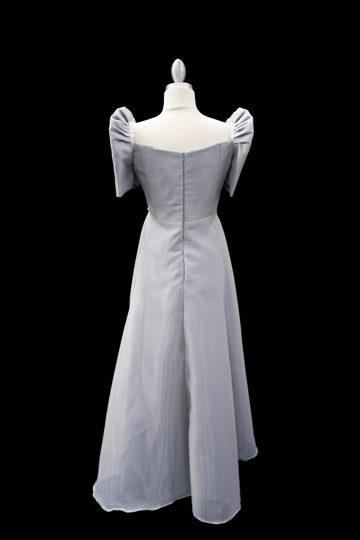 Taiwan Jusi Mestiza Gown - Gray