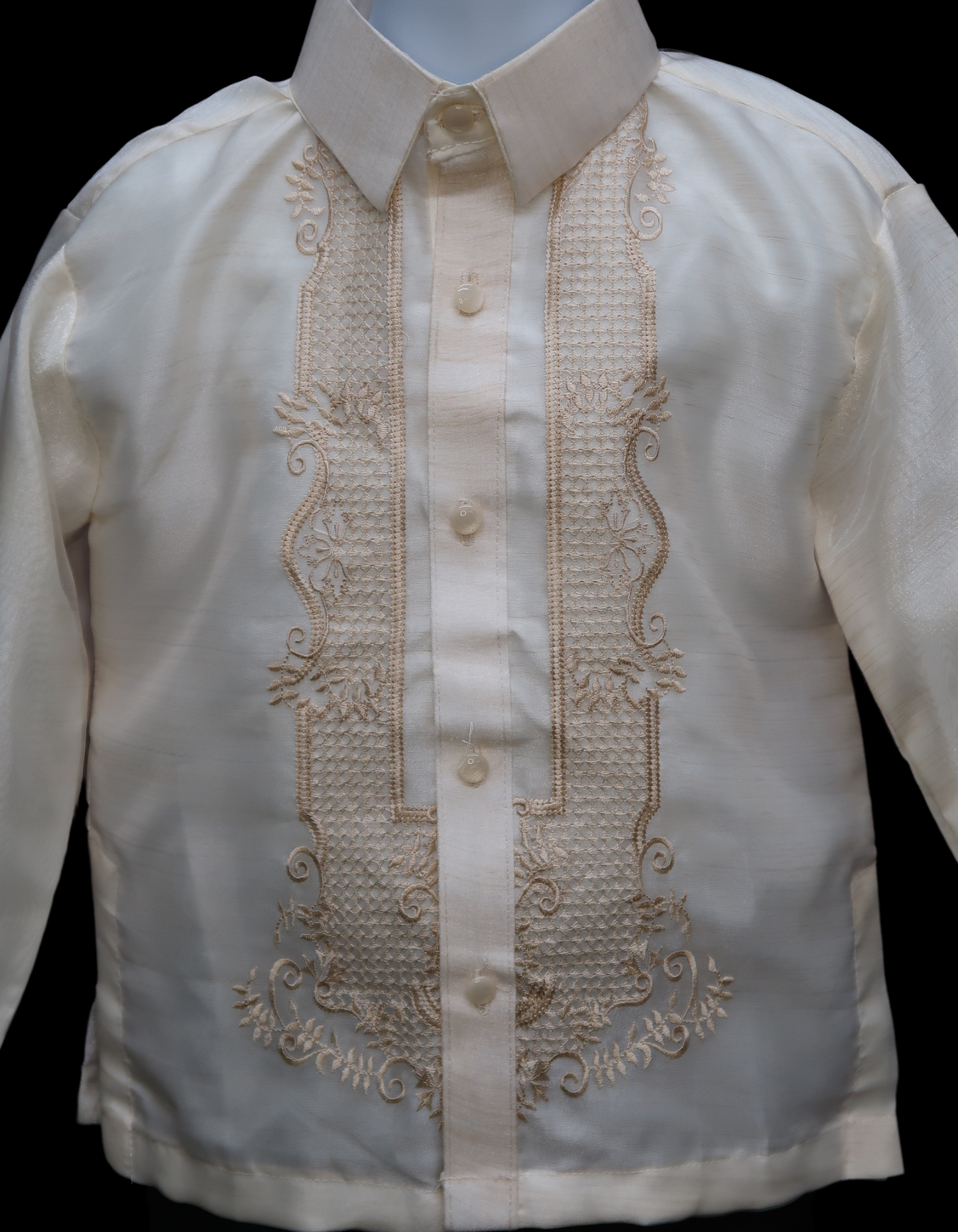 Kid's Pina Organza Barong - R10