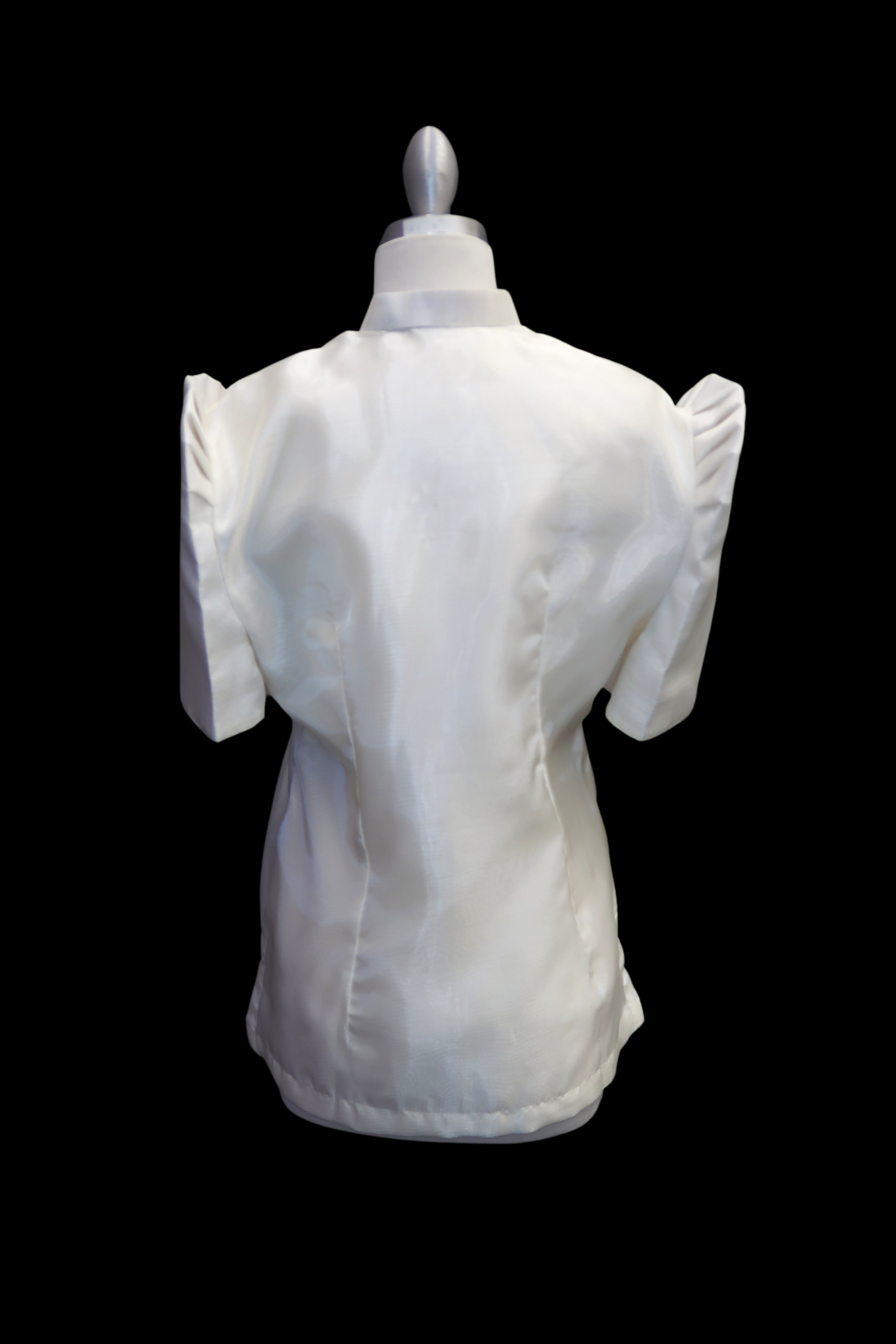 Mestiza Barong Blouse - Burgundy 2