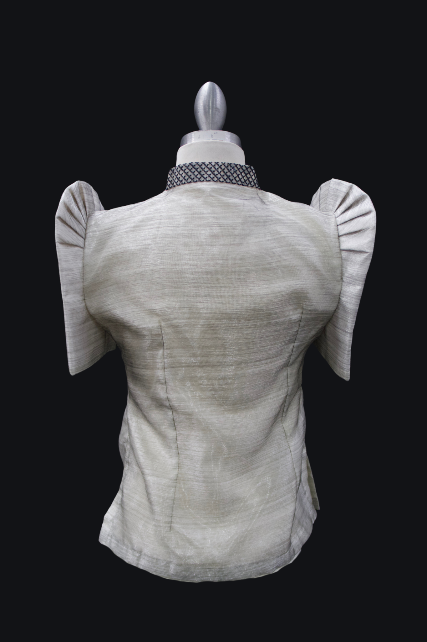 Mestiza Barong Blouse - Pina Black