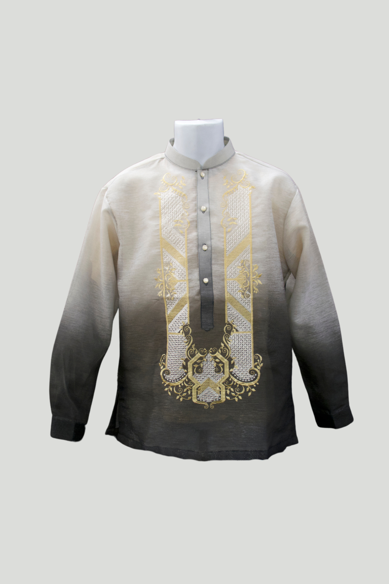 Jusilyn Barong - Black Ombre w/ Gold