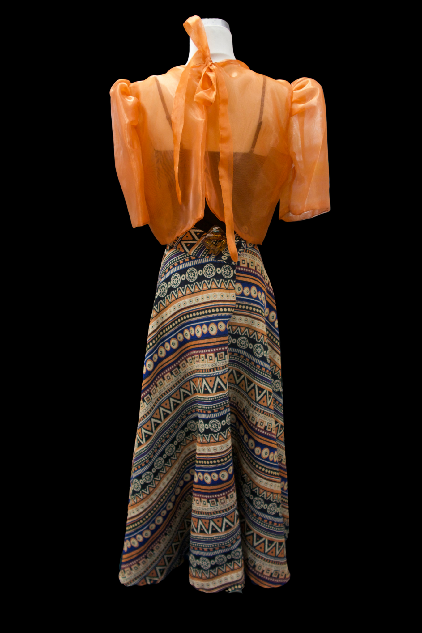 Ethnic Print Handwoven Skirt