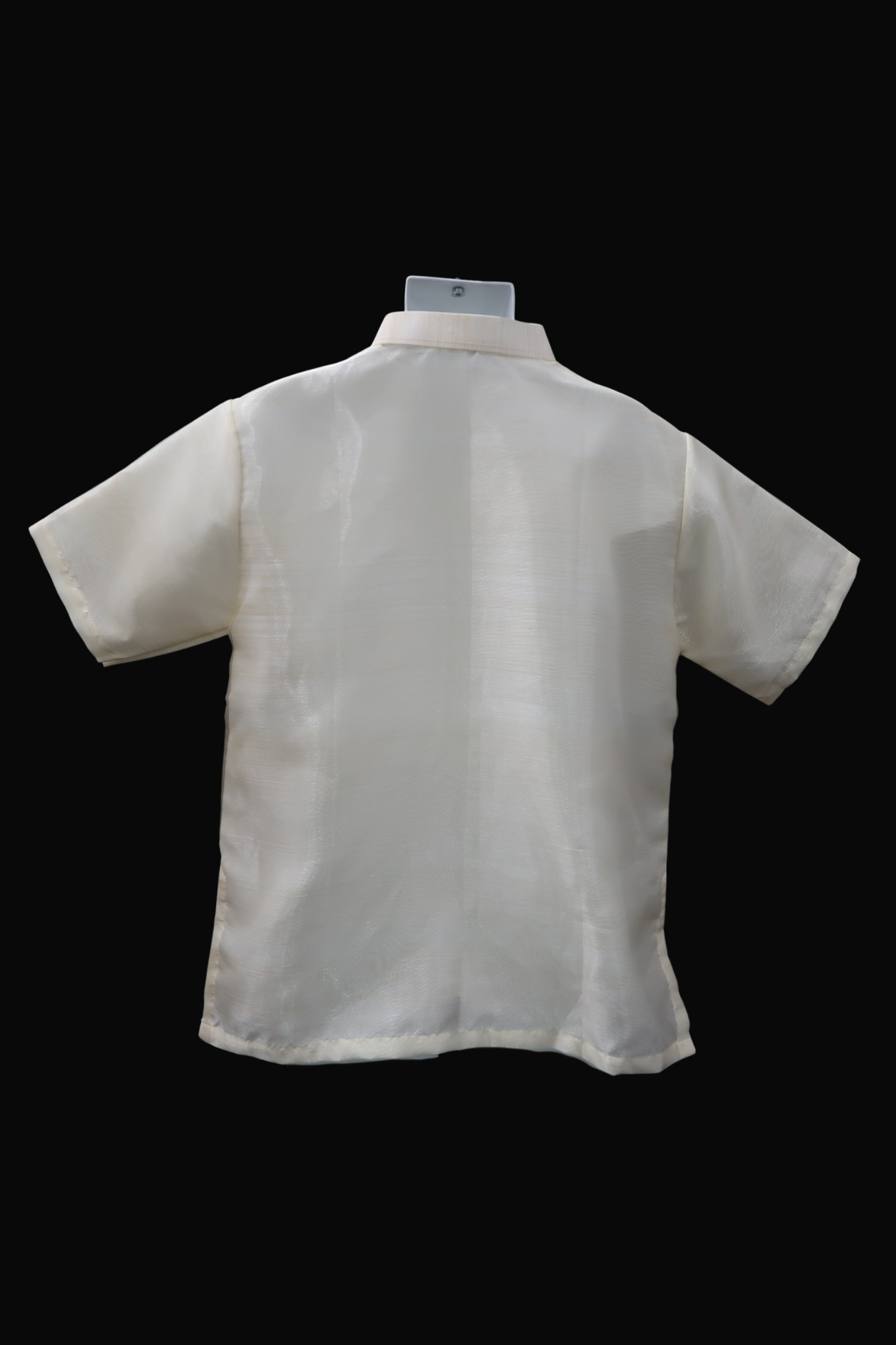 Short Sleeve Pina Organza Barong - Mateo