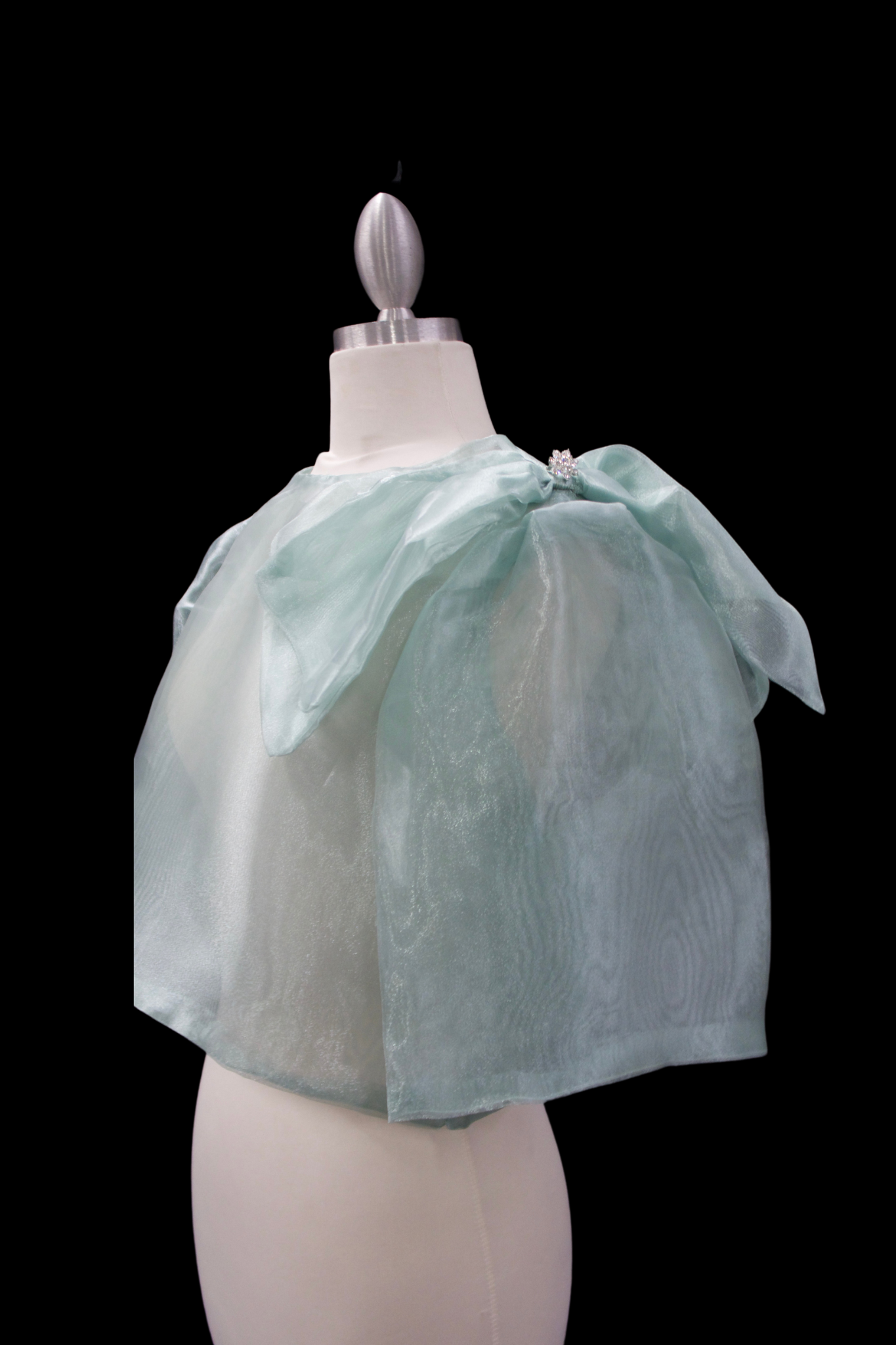 Mara Blouse w/ Bow - Sage Green