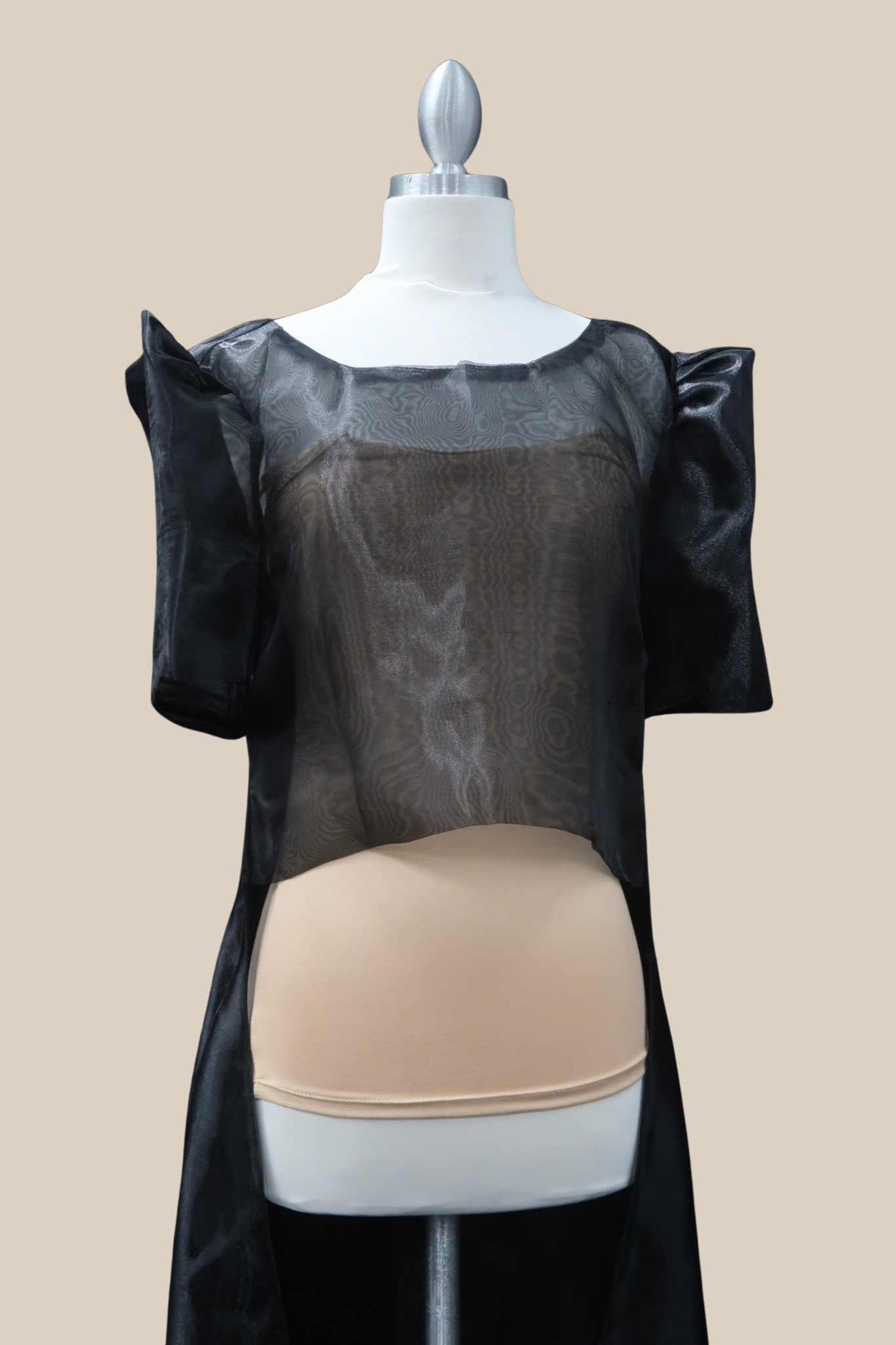 Adelaine Mara Blouse w/ Trail - Black