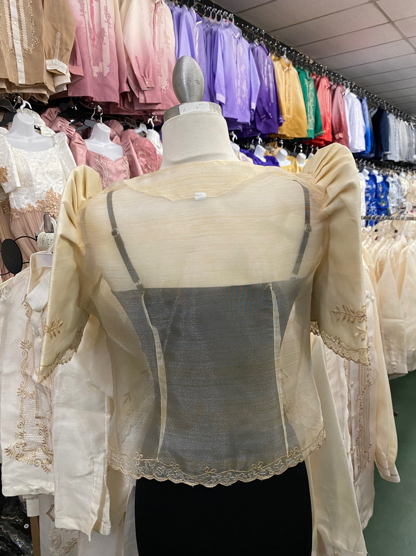 Beige Lace Bolero
