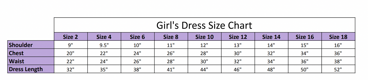 Girl's Filipiniana Gown - White