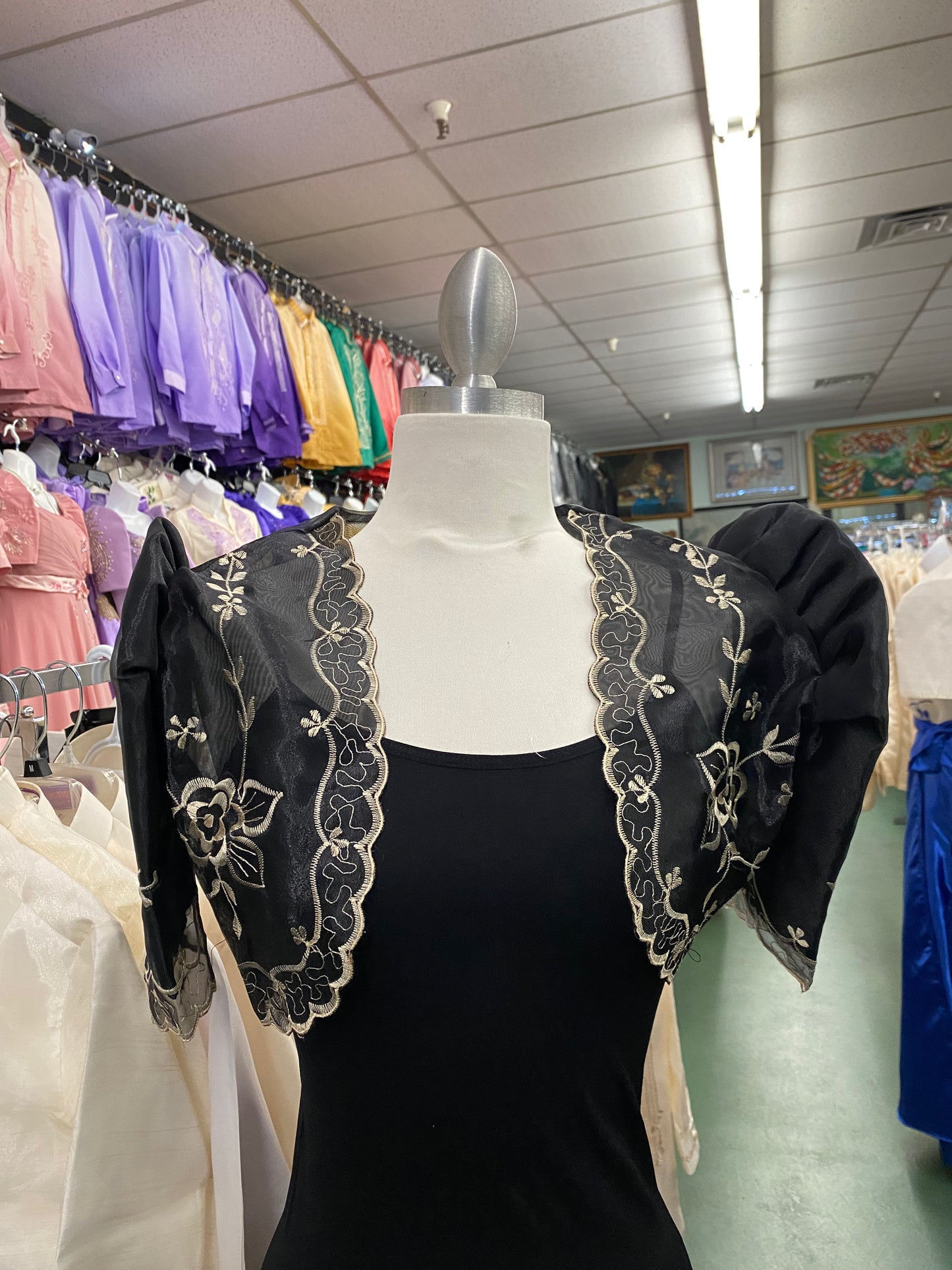 Crop Lace Bolero