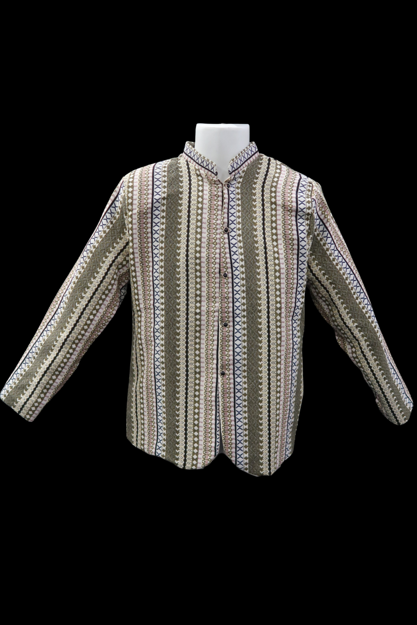 Yari Coat Barong - Green Ethnic