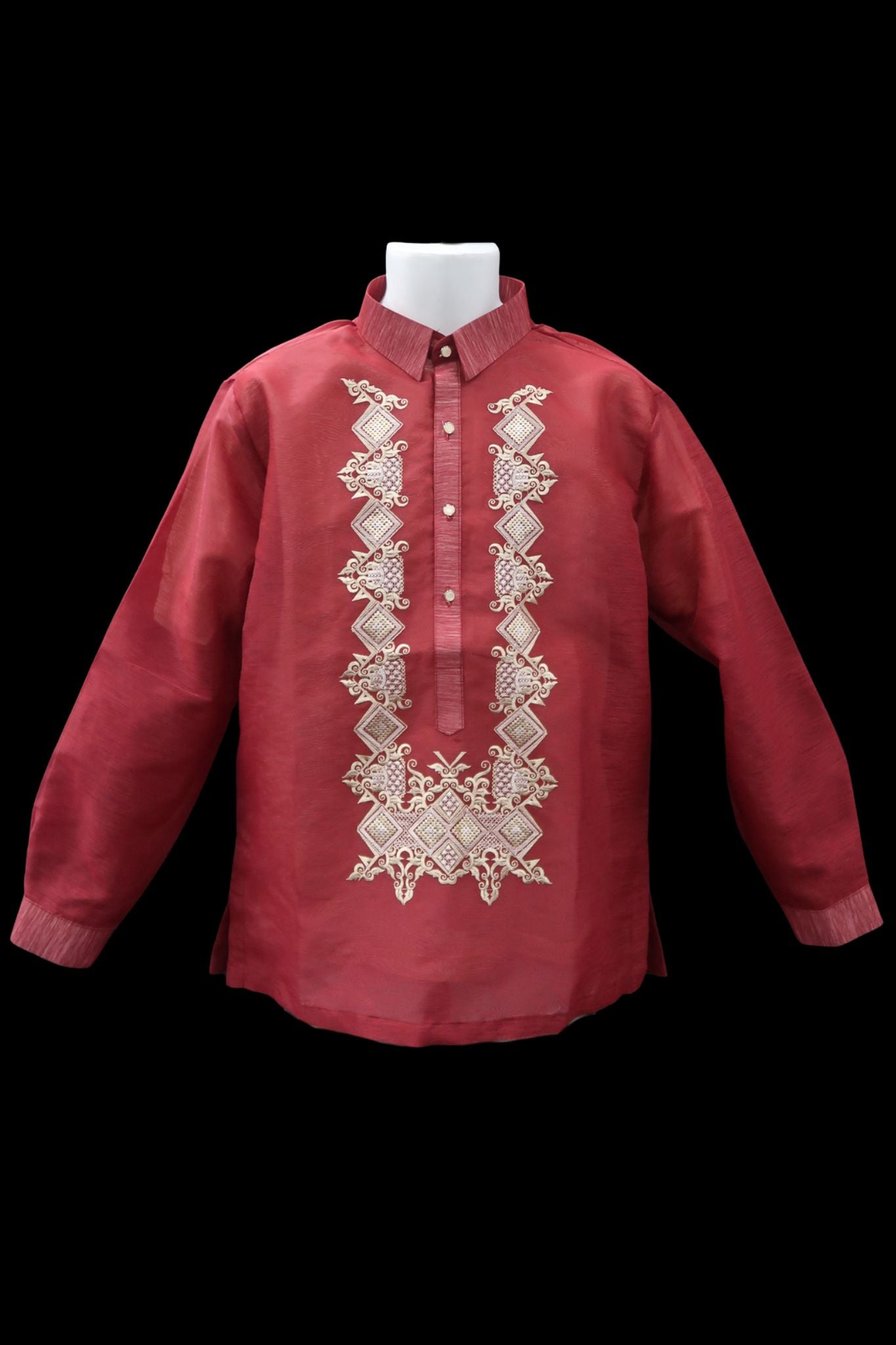 Anino Barong - Burgundy Premium Jusilyn