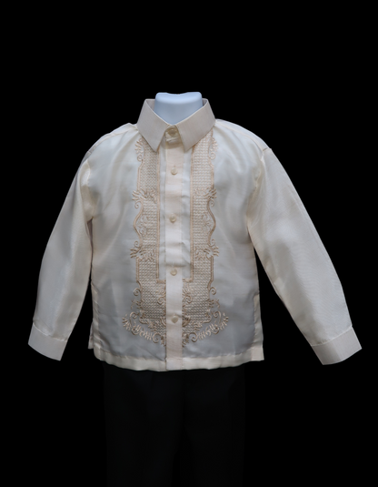 Kid's Pina Organza Barong - R10