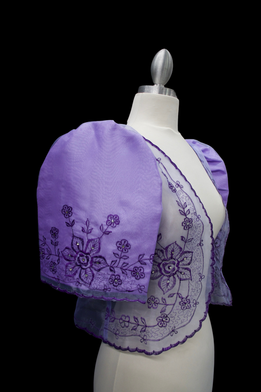 Purple Lace Bolero