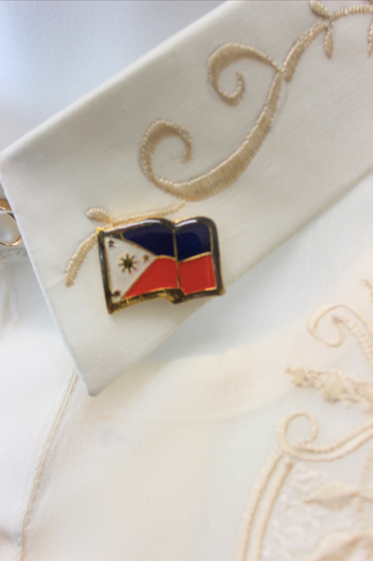 Filipino Flag Lapel Pin