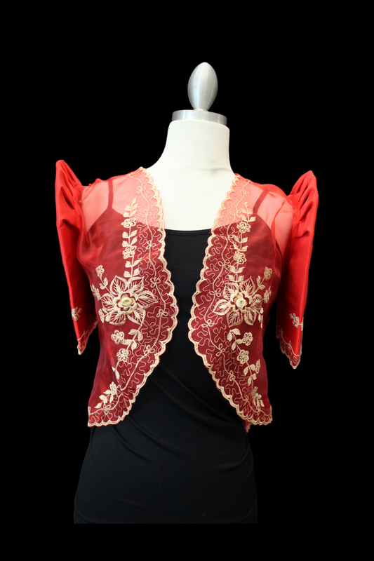 Red Lace Bolero