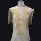 Ethnic Mestiza Barong Blouse - Gold