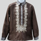 Anino Barong - Chocolate Brown Organza