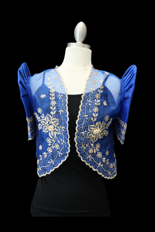 Lace Bolero - Royal Blue