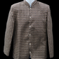 Banig Coat Barong - Brown & Black
