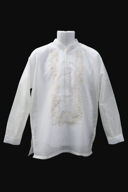 Half Button Jusilyn Barong - Assorted Design