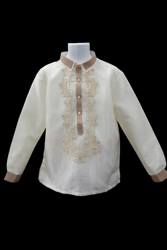 Sinag Barong - Traditional Pina Organza