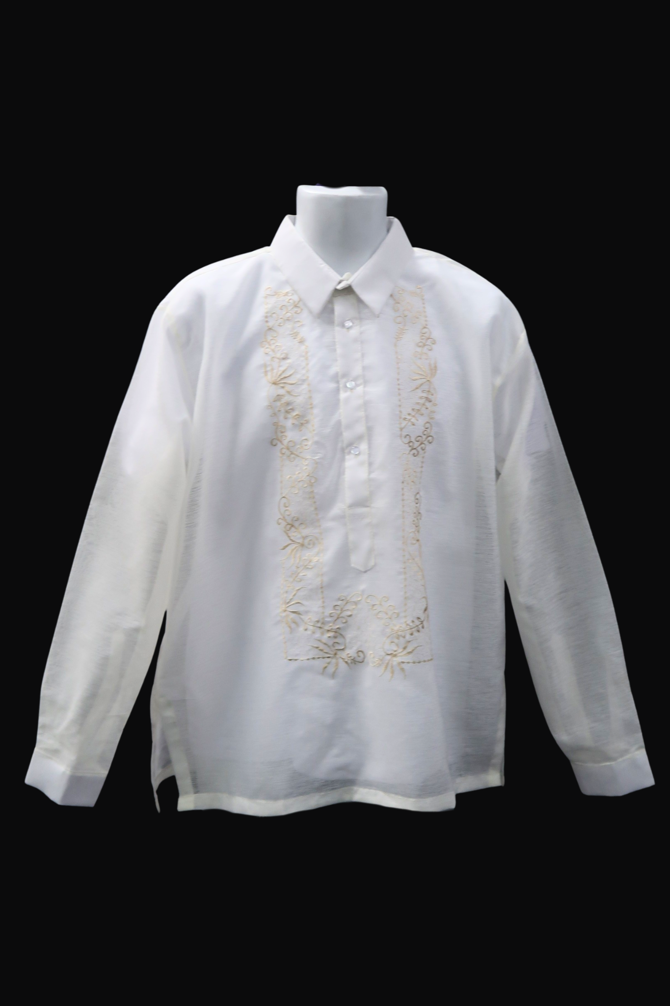 Half Button Jusilyn Barong - Assorted Design