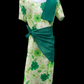 Girl's Balintawak Floral Dress - Green