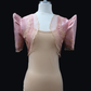 Crop Lace Bolero - Light Rose