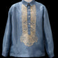 Kenneth Barong - Dusty Blue Organza