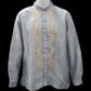 Axel Barong - Light Gray Organza