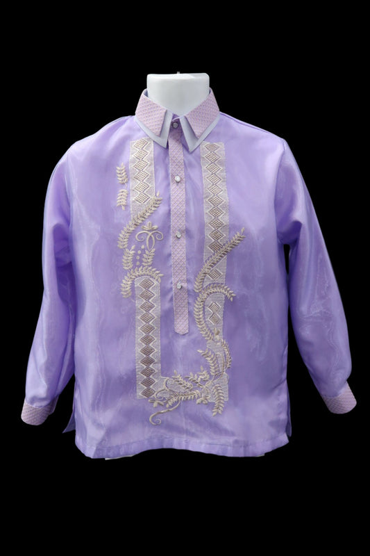Dragon Barong - Lavender Organza
