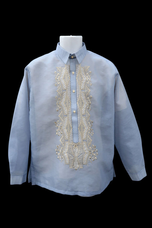 Himig Barong - Dusty Blue Premium Jusilyn