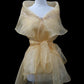 Embroidered Panuelo - Light Gold