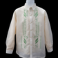 Vine Barong - Beige & Sage Green Jusi