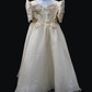 Girl's Lace Filipiniana Ball Gown - Beige