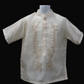 Short Sleeve Pina Organza Barong - Mateo